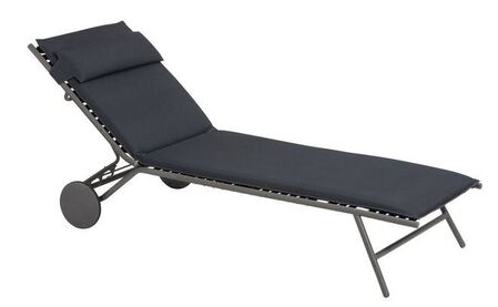 Becomfort Liege mit Rollen dark grey