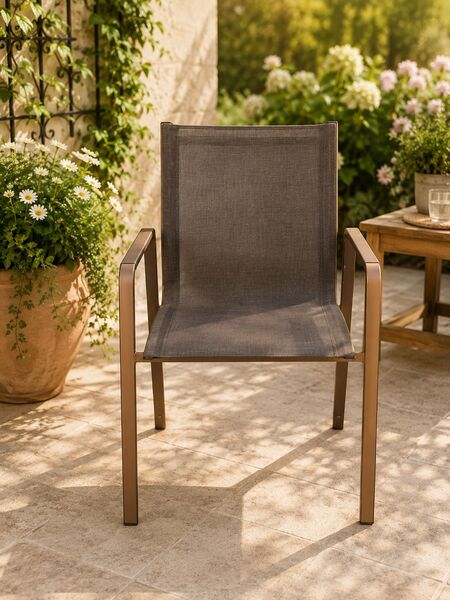 Gartenstuhl Edelstahl Verkupfert Sit