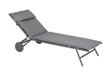 Becomfort Liege mit Rollen Silver